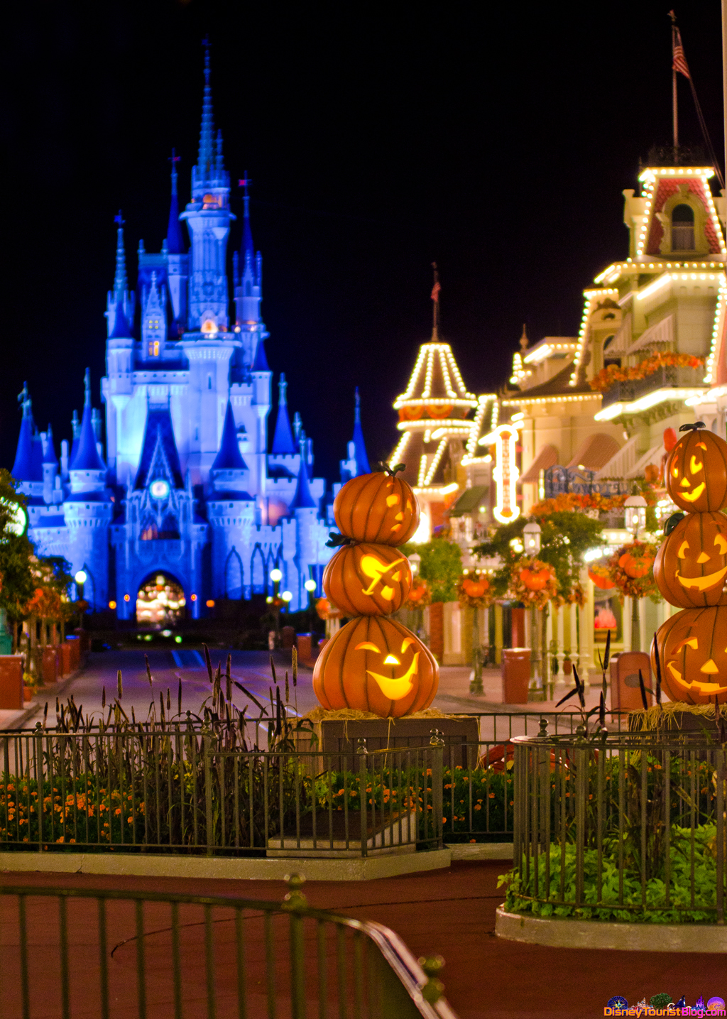 The Pumpkins Are Due On Main Street - Disney Photo of the Day - Disney Tourist Blog
