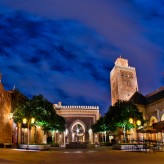 Morocco Pavilion – Epcot Night Photo