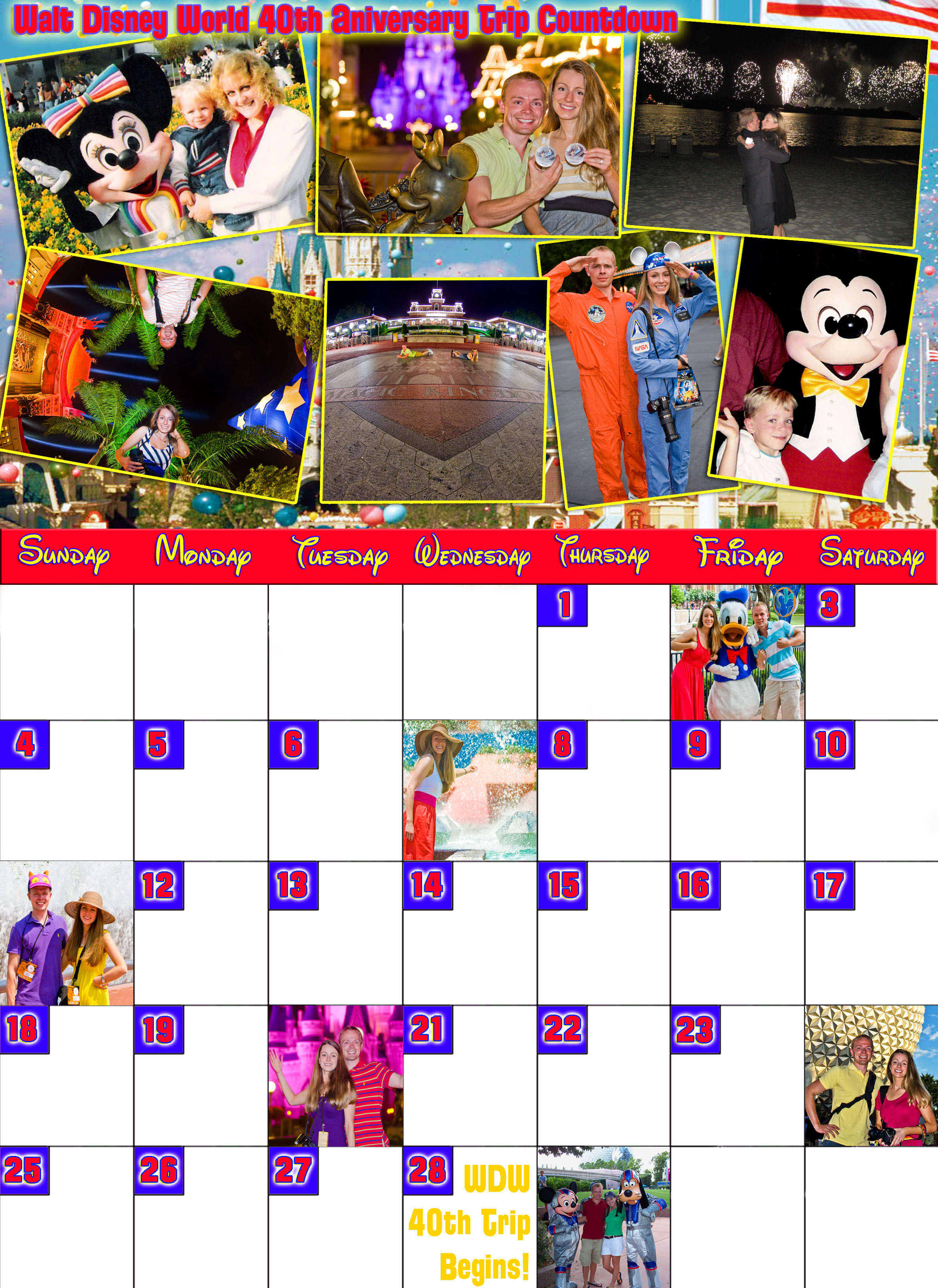 Disney Countdown Calendars Disney Tourist Blog
