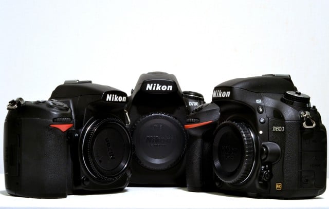 Nikon D600, D700, D7000
