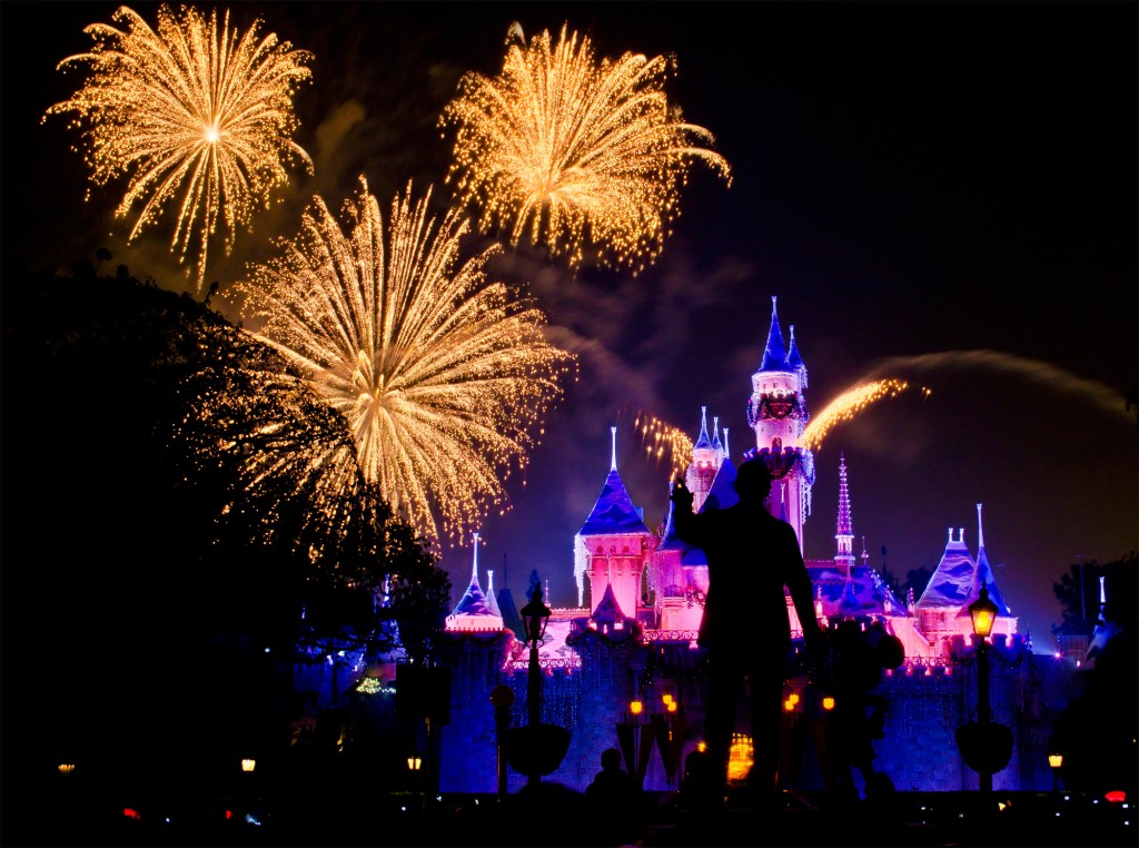 Disneyland Mickey Mouse Fireworks