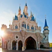 Cinderella Castle Backside - Walt Disney World