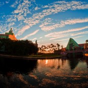Walt Disney World Swan & Dolphin Sunset