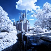 Cinderella Castle Infrared - Walt Disney World