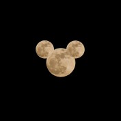Super Moon 2012 Mickey Mouse