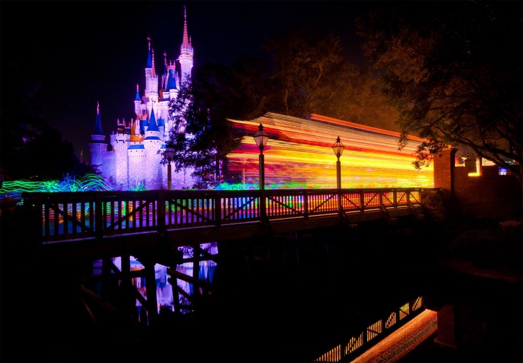 Main Street Electrical Parade and Cinderella Castle Photo