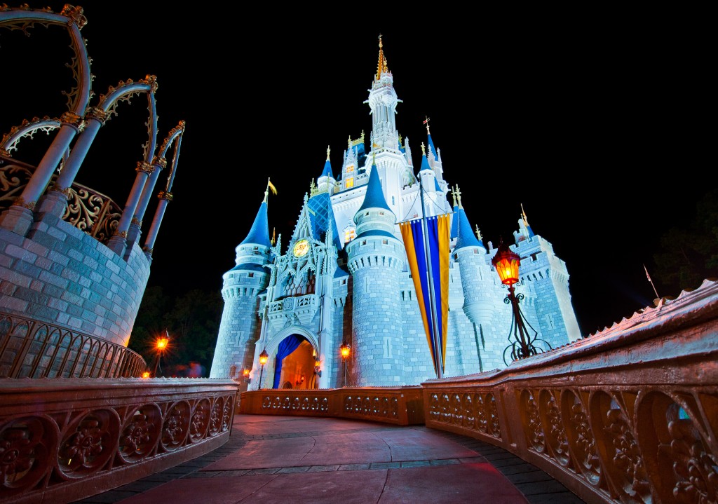 Cinderella Castle Ultra Wide Angle