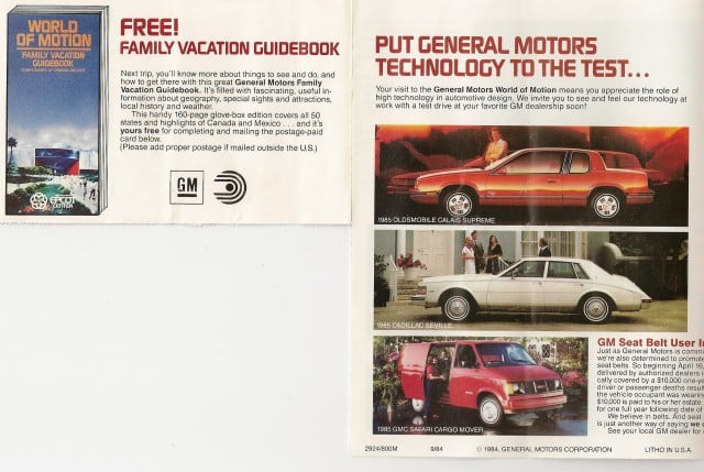 World Of Motion - GM Brochure - 4 - 1985 - Chad Erickson