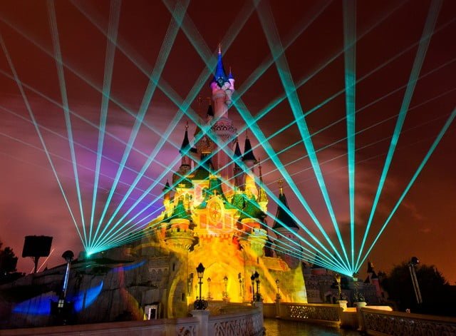 Disney Dreams Lasers