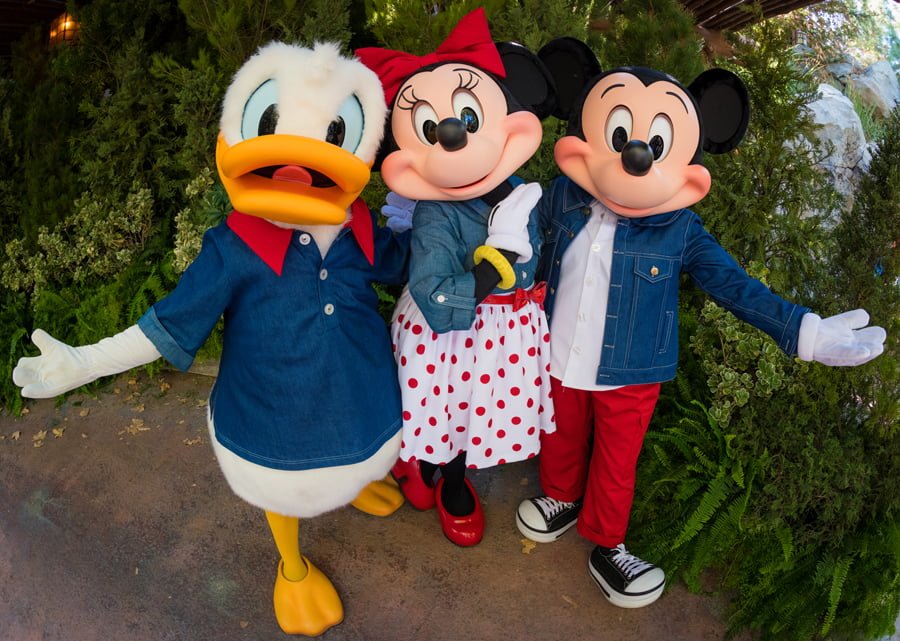 Talking Donald Minnie And Mickey Mouse At Dca Disney Tourist Blog 
