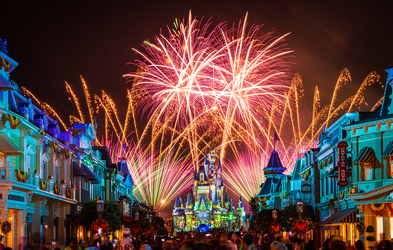 Fireworks Mickeys Not So Scary Halloween Party Magic Kingdom Disney World 569