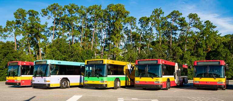New Character Buses at Disney World & Wait Times Update
