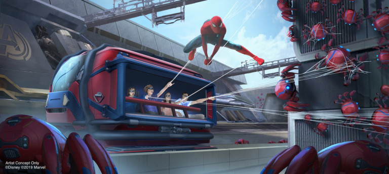 How to Ride Web Slingers: A Spider-Man Adventure at DCA - Disney ...
