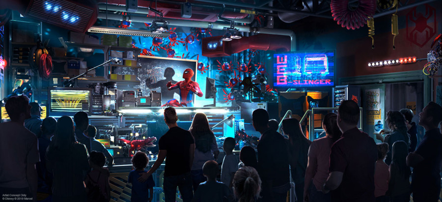 How to Ride Web Slingers: A Spider-Man Adventure at DCA - Disney ...