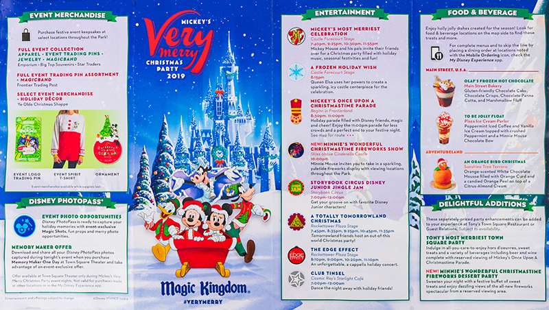 map mickeys very merry christmas party magic kingdom disney world 051
