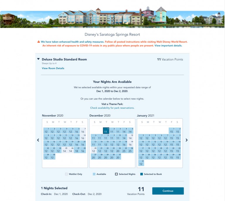 DVC Update: Perks Minimum Increased, Christmas Availability, 2021 Point ...