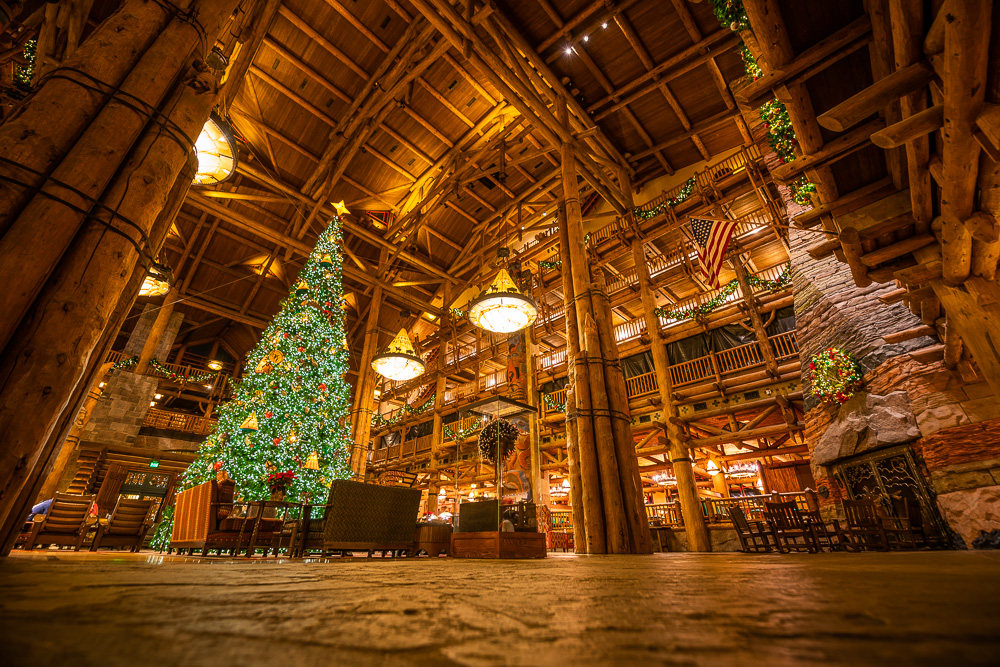 Christmas Wilderness Lodge Dvc Resort Disney World 014