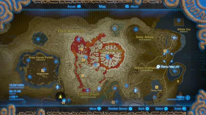 Maps Mania: The Breath of the Wild Map