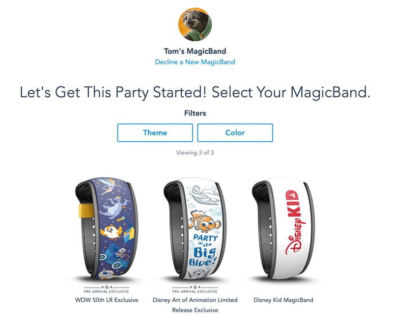 Discount Pre-Arrival MagicBands & MagicBand+ at Disney World (Fall