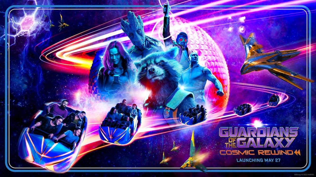 guardians galaxy cosmic rewind opening memorial day weekend epcot