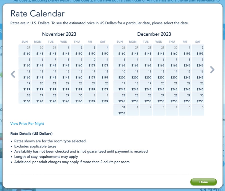 2023 Disney World Resort Price Increases - Disney Tourist Blog