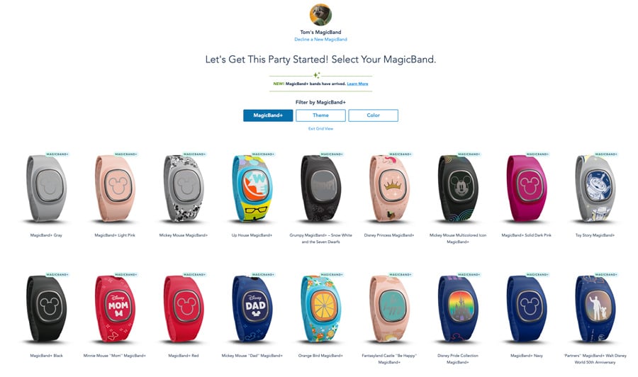 Discount Pre-Arrival MagicBands at Disney World - Disney Tourist Blog