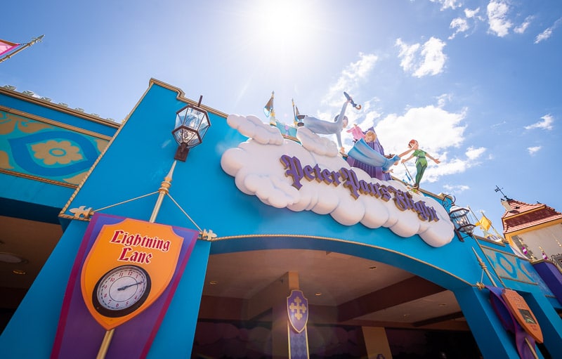 Peter Pans Flight Genie Plus Magic Kingdom Disney World 725