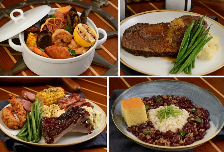 New Menus at Grand Floridian, Port Orleans & Riviera Resorts