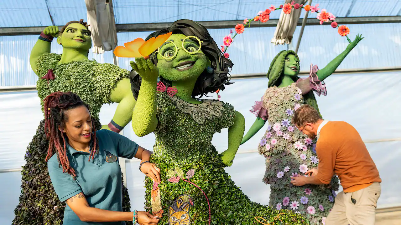 First Look at New Encanto Topiaries, Merchandise & More at 2023 EPCOT Flower & Garden Festival