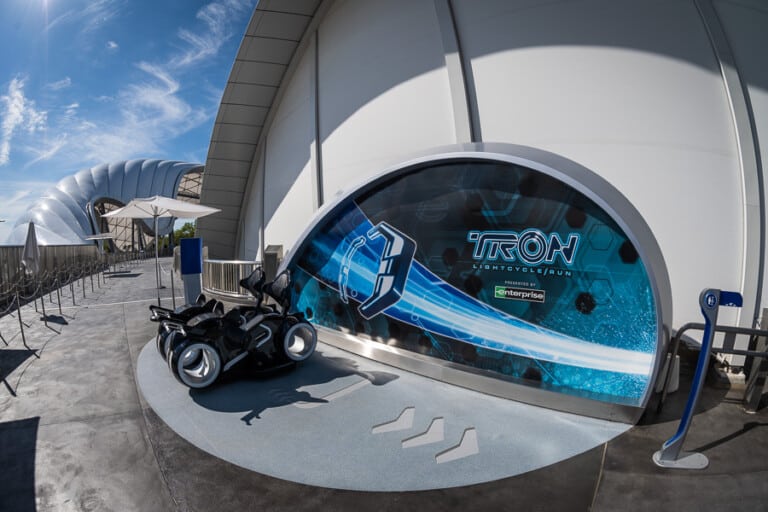 Tron Ride Queue How to Ride TRON Lightcycle Run - Disney Tourist Blog