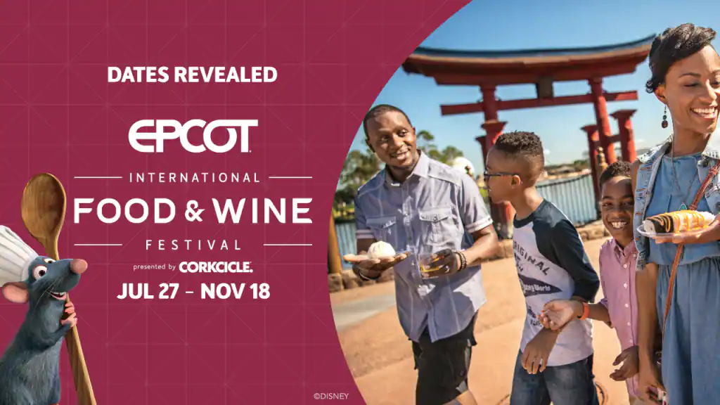 2023 EPCOT Food & Wine Festival Dates & Details Disney Tourist Blog