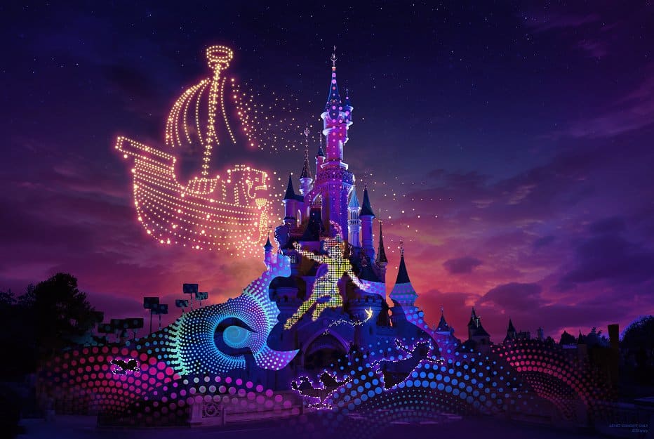 Disney D-Light Show Named Best Live Entertainment 2022 - DisneylandParis  News