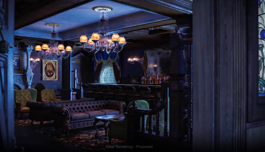 Haunted Mansion Bar Materializing on Disney Treasure in 2024 | Yoamcart