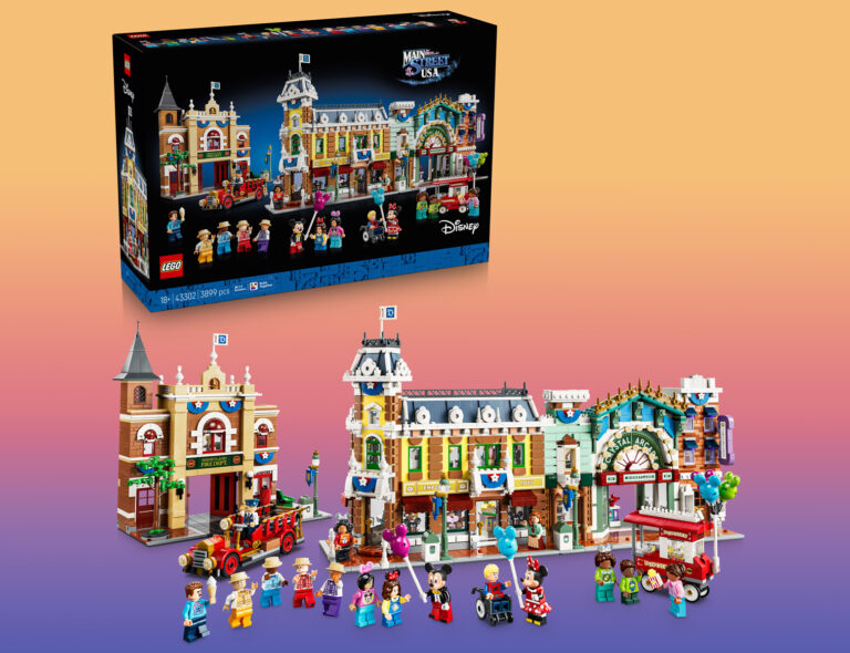 Disney Parks & LEGO Unveil Massive $400 Main Street USA. It Looks Fantastic, Worth Every Penny!