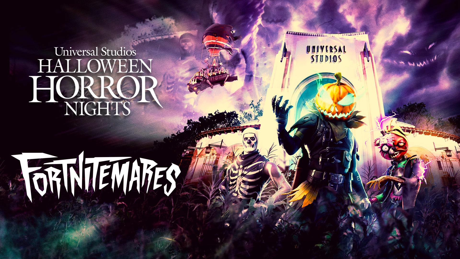 Evil Dead, Hellraiser & Fortnite Franchises Coming to Universal Halloween Horror Nights