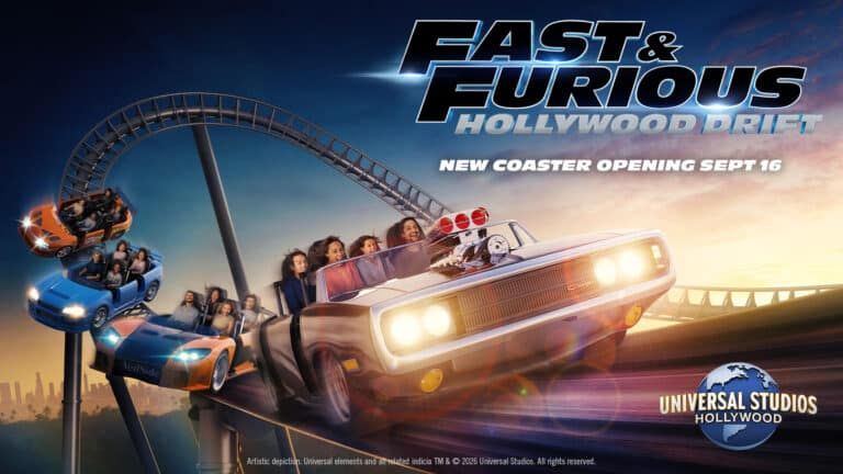 Universal Finally Announces Official Opening Date for Fast & Furious: Hollywood Drift Roller Coaster