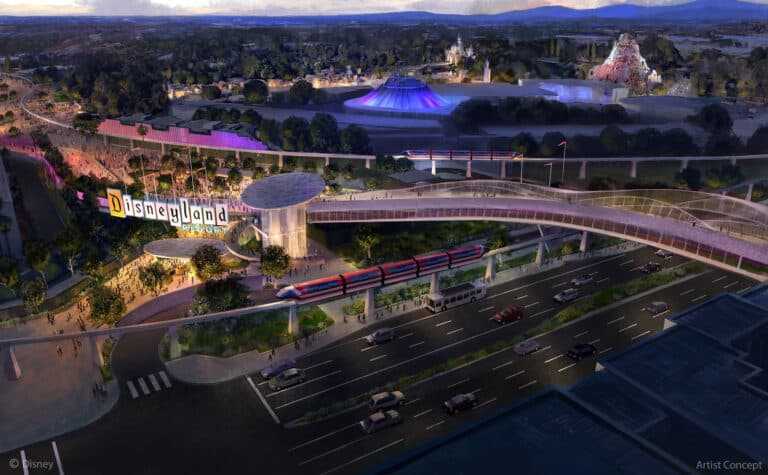 Disneyland Reveals Rideshare, Bus, Parking Shuttle & Security Changes for Eastern Gateway Construction