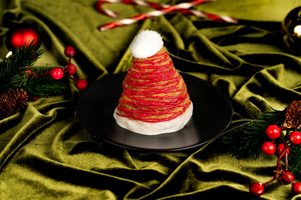 Food Guide to Christmas 2026 at Disney World Santa Hat Croissant